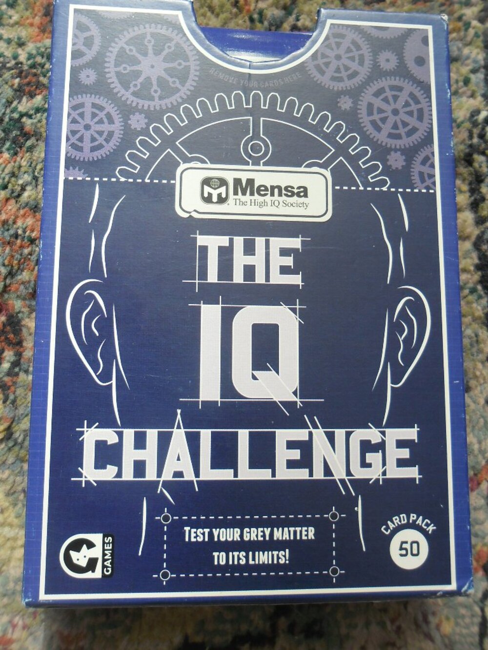 Mensa The IQ Challenge Card Game (Brand New in Original Packaging).